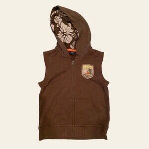 GAP Kids sleeveless Surfer Hoodie; size: 5T